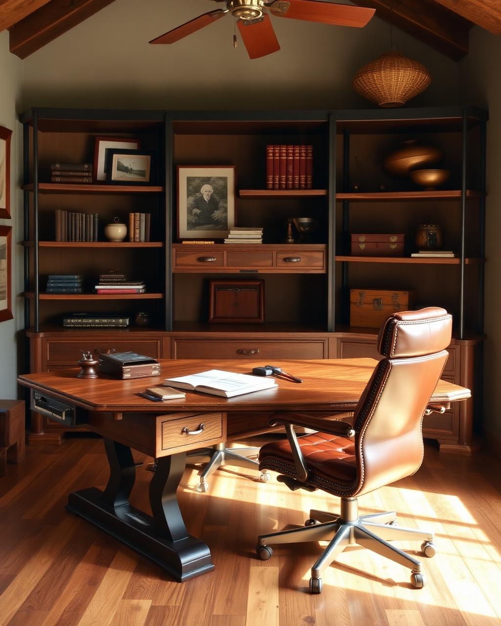 Texas ranch home office